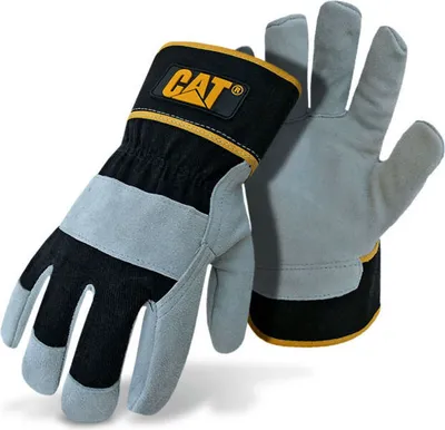 Produktbild von CAT CAT013201, Fabrik-Handschuhe, Grau, L, Erwachsener, 1 Stück(e), 2 Stück(e)