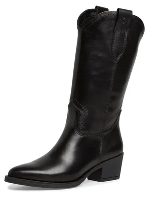 Produktbild von Tamaris Damen Cowboy Stiefel Western 1-25701-41 Schwarz