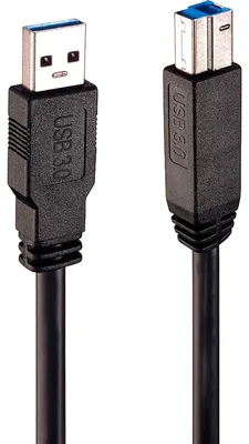 Produktbild von USB 3.2 Gen 1 Aktivkabel, USB-A Stecker > USB-B Stecker (schwarz, 10 Meter)