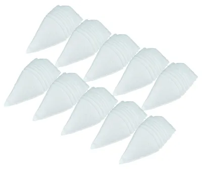 Produktbild von vhbw 100x Kegelfilter für Lüftungsanlage z.B. kompatibel mit Zehnder - Abluftfilter G4, DN 100 Weiß