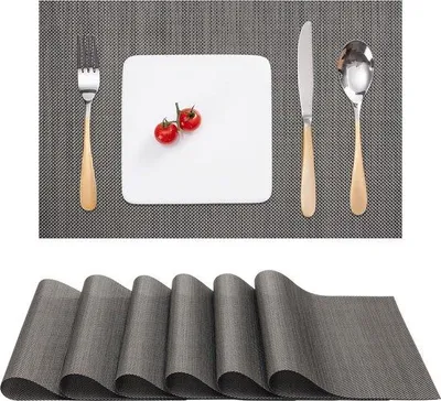 Image de 6 sets de table imperméables