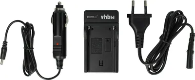 Produktbild von vhbw Ladegerät kompatibel mit Sony DCR-TRV430E, DCR-TRV38, DCR-TRV39, DCR-TRV460, DCR-TRV40, DCR-TRV40E Kamera - Ladeschale, Kfz-Adapter Ladeanzeige
