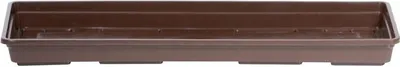Image de Support pour pots de fleurs de balcon marron 44,5 cm Agro