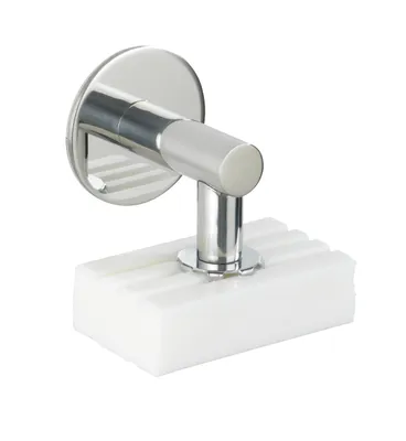 Produktbild von WENKO Turbo-Loc® Edelstahl Magnetseifenhalter Glänzend Halterung ohne Bohren Seife Badezimmer