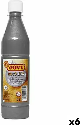 Obrázek produktu pro Temperové barvy Jovi stříbrné 500 ml metalické (6 kusů)