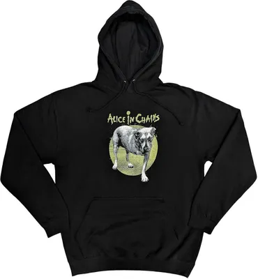 Obrázok produktu pre Alice In Chains - Mikina s kapucňou "Three Legged Dog" pre mužov/dámy Uni RO9415 (XL) (Black)