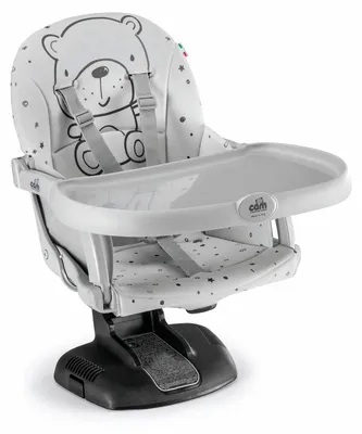 Produktbild von Kinder Sitzerhöhung Idea | für 0-36 Monate | Grau | 7-fach höhenverstellbar
