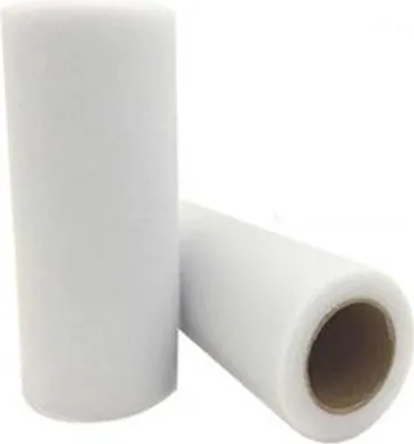Image de Tulle 2 rouleaux Tulle multicolore au mètre, Rouleau de tissu Tulle, 15cm x 90M ruban de tulle Tulle décoratif, Rouleau de tulle pour le bricolage Tutu Jupes Mariage Fête Décoration