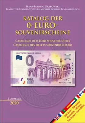 Produktbild von Katalog der 0-Euro-Souvenirscheine