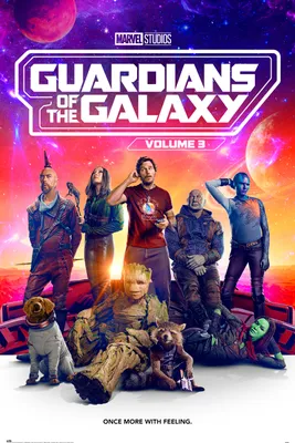 Produktbild von Poster Marvel Guardians of the Galaxy Vol 3 Once More With Feeling 61x91.5cm