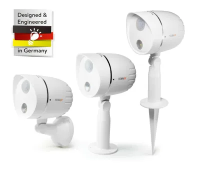 Produktbild von Technaxx TX-107, Wandbeleuchtung für den Außenbereich, Weiß, LED, 3,3 W