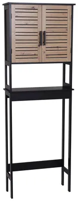 Produktbild von Wc-oberschrank mdf und regal mdf - bergen - Tendance
