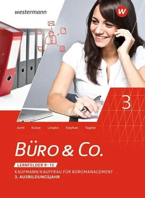 Immagine prodotto di Büro & Co. suddiviso per aree di apprendimento. Terzo anno di formazione: libro di testo