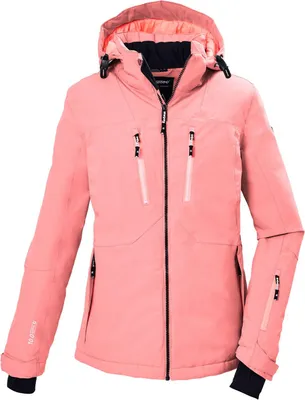 Produktbild von KILLTEC DA Jacke 282 Damen Ski-/Snowboardjacke mit abnehmbarer Kapuze hellpink 44