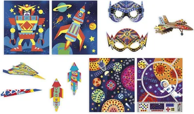 Image de Kit De Bricolage « Aventures Dans Le Ciel »