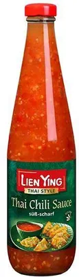 Produktbild von Lien Ying Thai Chili Sauce süß-scharf 700 ml Flasche vegan