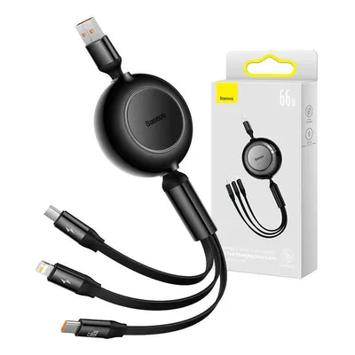 Produktbild von Baseus Bright Mirror 2 Series USB Cable 66W 1m schwarz