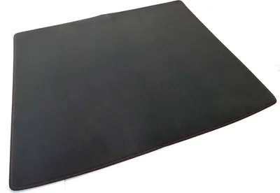 Produktbild von Kofferraum Matte für Skoda Enyaq iV & RS passend (edle Rote Ziernaht) Premium Velours Kofferraummatte Schutzmatte, Passgenau