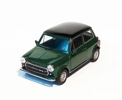 Produktbild von MINI COOPER 1300 Modellauto 10,5cm Metall Modell Auto Spielzeugauto 13 (Grün)