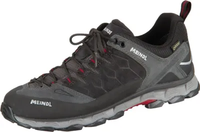 A single hiking shoe is shown against a white background.