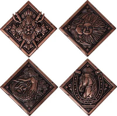 Obrázok produktu pre Medailón Resident Evil - Medallion Set House Crest (Limited Edition)
