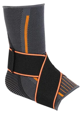 Obrázek produktu pro Bandáž na kotník, kompresní, prodyšná, elastická, ochranný pás pro sport, běh, trénink, pánská, L