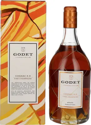Produktbild von Godet Cognac X.O Fine Champagne 40% Vol. 0,7l in Geschenkbox
