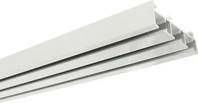 Produktbild von Gardinia Schiene für Flächenvorhang Atlanta weiß, 210 cm, 3-läufig