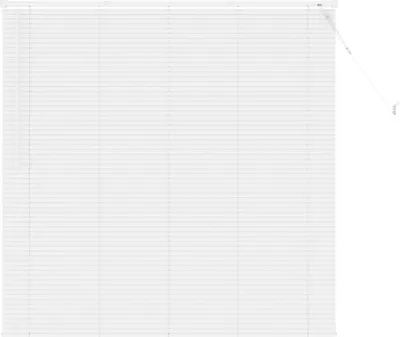 Zdjęcie produktu dla Żaluzja biała vidaXL, 150 x 160 cm, PVC, 25 mm