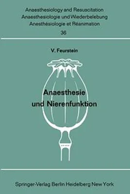 Obrázek produktu pro Anaesthesie und Nierenfunktion