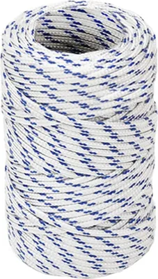 Produktbild von vidaXL Bootsseil Weiß 2 mm 100 m Polypropylen