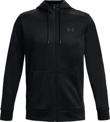 Produktbild von UNDER ARMOUR Fleece Kapuzenjacke Herren 001 - black/black XS