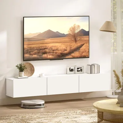 Produktbild von Lowboard / TV‑Schrank / TV‑Lowboard mit Wandmontage, 180 cm, schwebend