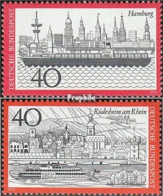 Produktbild von Briefmarken BRD (BR.Deutschland) 1973 Mi 761-762 (kompl.Ausg.) FDC Fremdenverkehr (VIII)