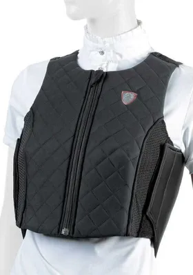 Image de Gilet de sécurité rembourré Tattini pour enfants Noir 10 ans Noir 10 ans