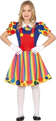 Produktbild von FIESTAS GUIRCA Lustiges Clown-Kostüm für Mädchen