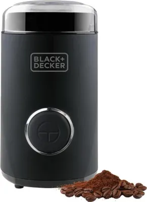 Produktbild von Black & Decker BXCG150E, Mühle mit Schlagmesser, Schwarz, Kunststoff, 150 W, 230 V, 1 Stück(e)