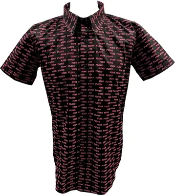 Image de Pink Floyd - Chemise imprimée tout autour pour homme/femme unie RO1027 (XL) (Noir)