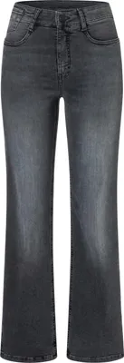 Produktbild von - MAC JEANS - LAURA, Authentic Stretch Denim - Flared Fit - 5225-90-0387L-D910 - grau Größe 34/28