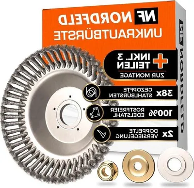 Zdjęcie produktu dla Mocna kosiarka szczotkowa do chwastów 254 mm, srebrna