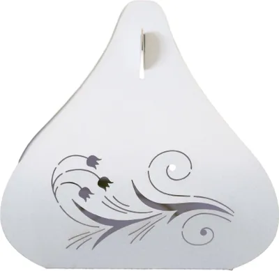 Produktbild von 50 Packungen Laser Cut Tulpen Boxen, Kreative Tulpen Muster Geschenk-Boxen Hochzeit Party Favor Boxen Spitze Süßigkeiten-Boxen