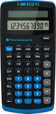 Produktbild von TEXAS INSTRUMENTS Schulrechner TI-30 ECO RS