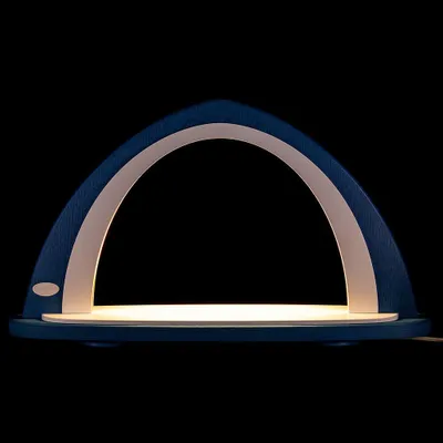 Productafbeelding van Leergabarieten, blauw/wit (52x29,7 cm) van Weigla Holzkunst