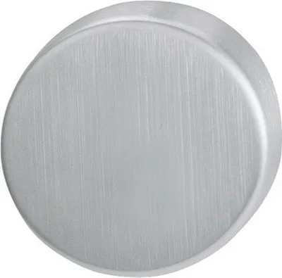 Produktbild von Hoppe Blindrosette Edelstahl matt Durchmesser 53mm Stärke 9mm TS 37-42mm - 595693