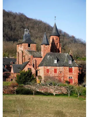 Image de Tableau sur toile Collonges 65x97 cm, Tableau mural moderne pour décoration intérieure