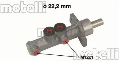 Produktbild von METELLI Fahrzeug-Ersatzteil für Wartung und Reparatur, 22,2 mm Durchmesser