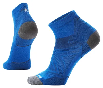 Produktbild von SMARTWOOL Zero Cushion Ankle Laufsocken aus Wolle blau EU 42-45