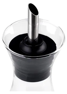 Produktbild von Sawston Essig und Ölflasche mit ausgießer, 350ml, Olivenöl, Glasflasche für Küche und BBQ, Glas, 1x Ölflasche/Essigflasche