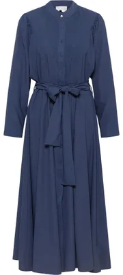 Productafbeelding van SIVENE Damesjurk met lange mouwen, model 25225440-SI02, marineblauw, maat L