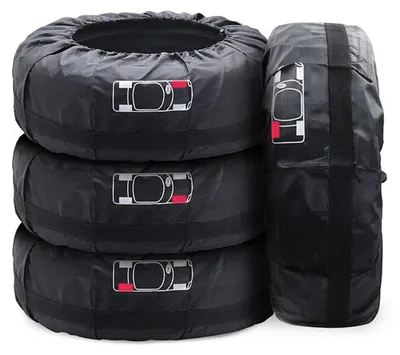 Produktbild von Reifenschutzhüllen-Set, 16-20 Zoll, 4er-Set, wasserdicht, für Autos